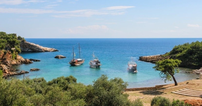 Plaża Aliki - Thassos