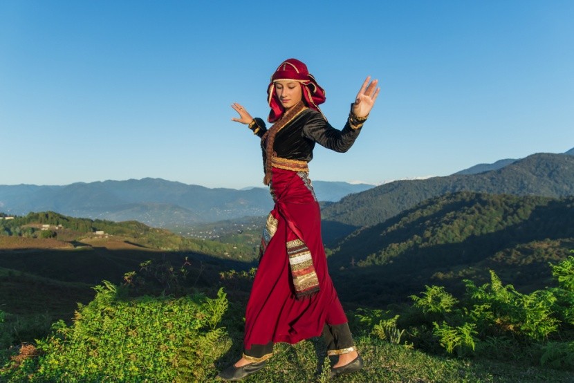 Gruzínský folklorní tanec