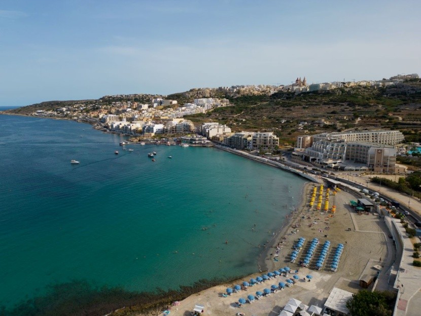 Ghadira Bay - plaże Malty