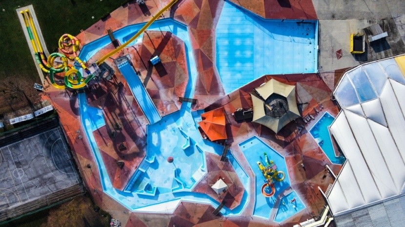 Bazény v Terme Tuhelj, Chorvatsko