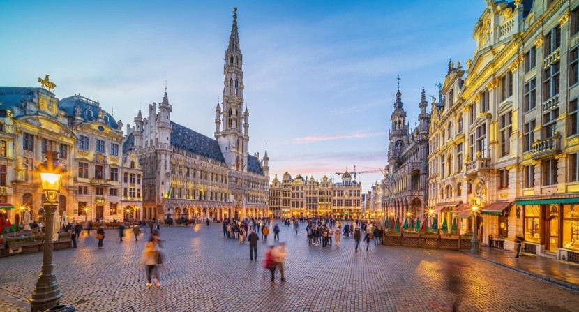 Grand Place v Bruselu, Belgie