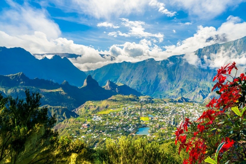 Městečko Cirque de Cilaos, Réunion