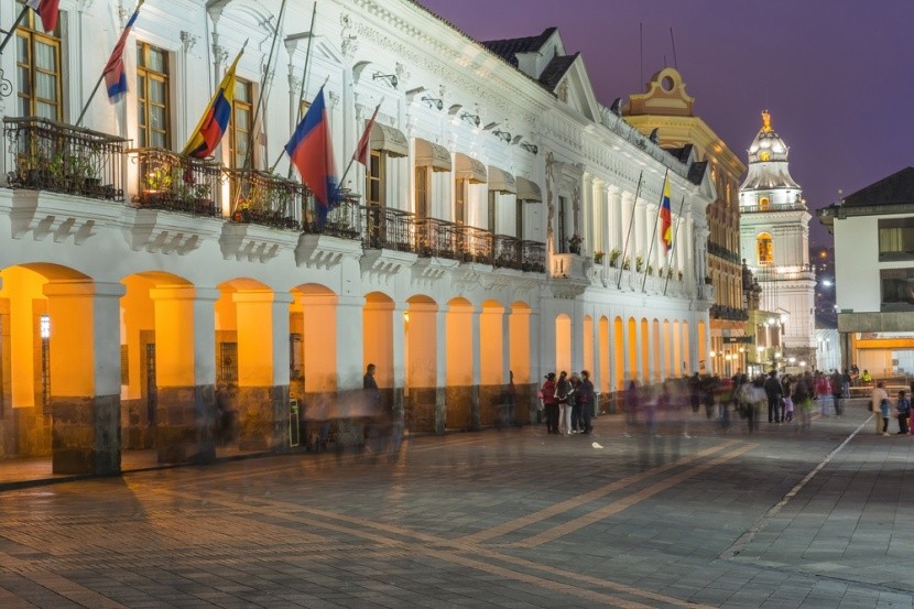 Presidential Palace v Quito, Ekvádor