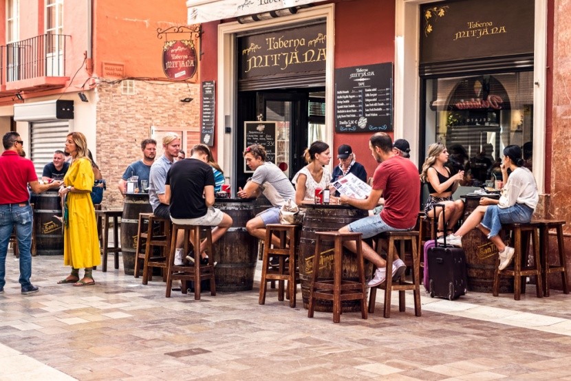 Typický španělský bar, Malaga