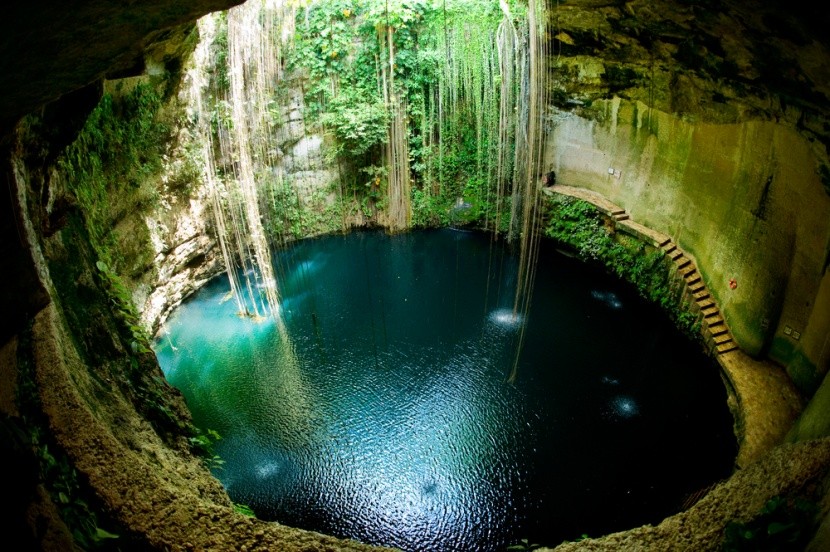 Ik-Kil Cenote, Chichen Itzá, Mexiko
