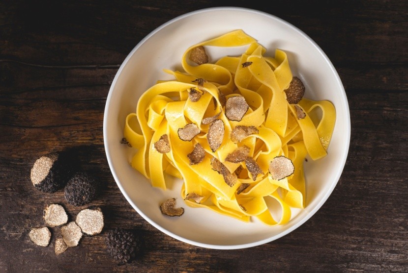 Tagliatelle s lanýži, Itálie