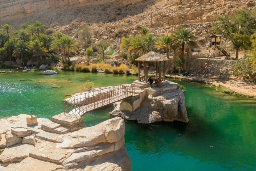 oáza Wadi Shab, Omán