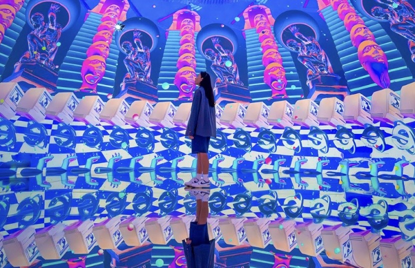 futuristické hřiště House of Hype