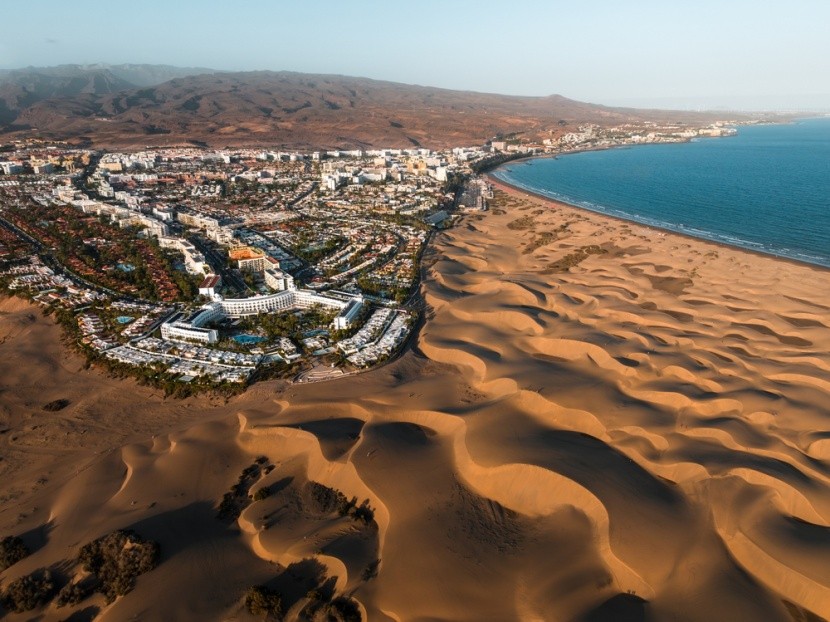 Widok na Maspalomas