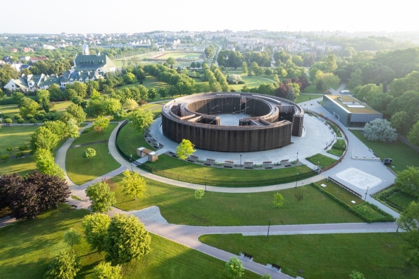 lázeňský park Busko-Zdrój, Polsko