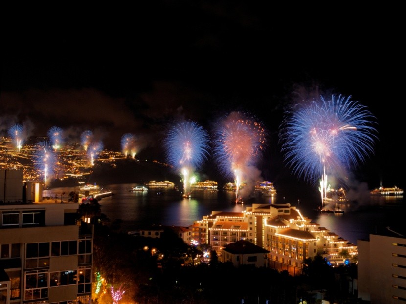 Fajerwerki na Maderze