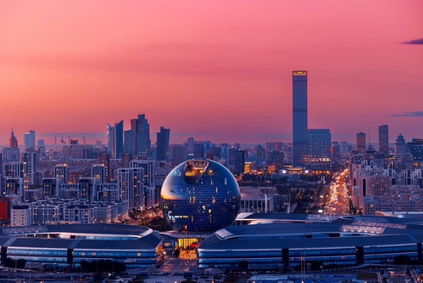 Futuristická Astana, Kazachstán