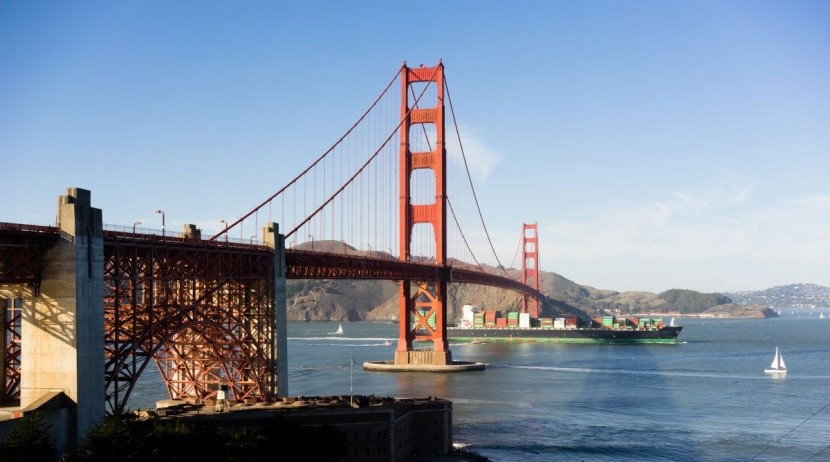 Golden Bridge w San Francisco