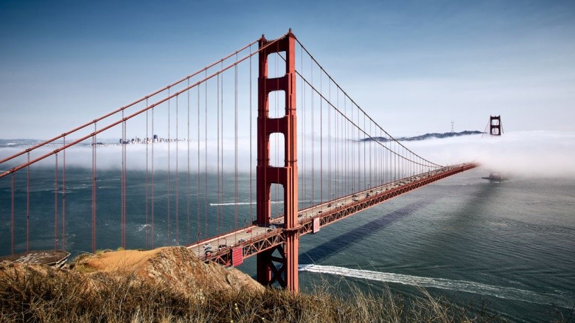 Golden Bridge w San Francisco