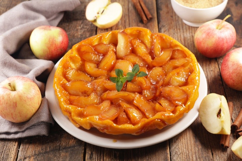 Jablečný tarte tatin