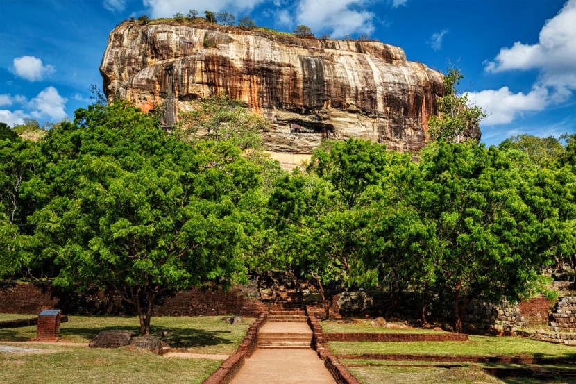 Sigiriya, Sri Lanka - wejście