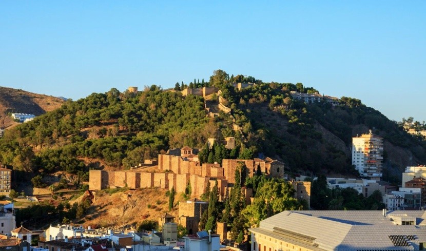 Zamek Gibralfaro - Malaga