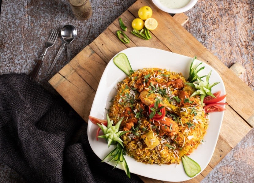 Kuře Biryani