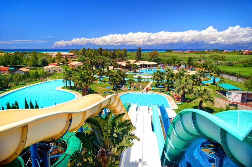 Aqualand na Korfu, Řecko