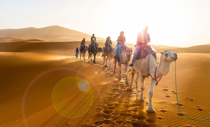 Wydmy Erg Chebbi  - Maroko