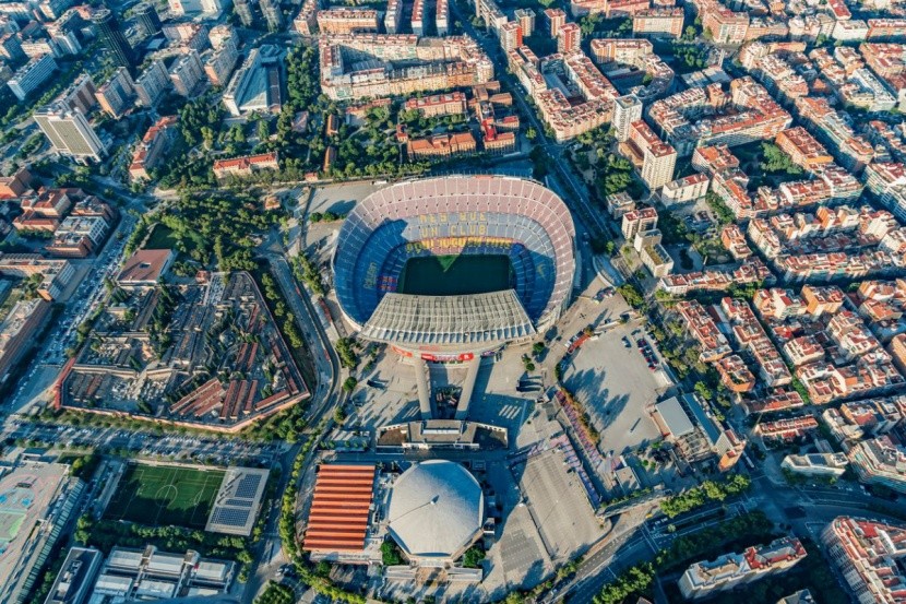 Camp Nou w Barcelonie
