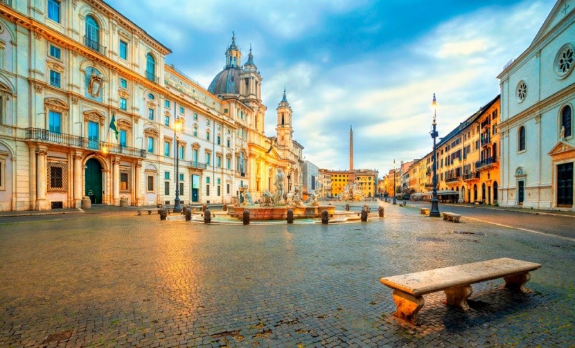 Piazza Navona v Římě