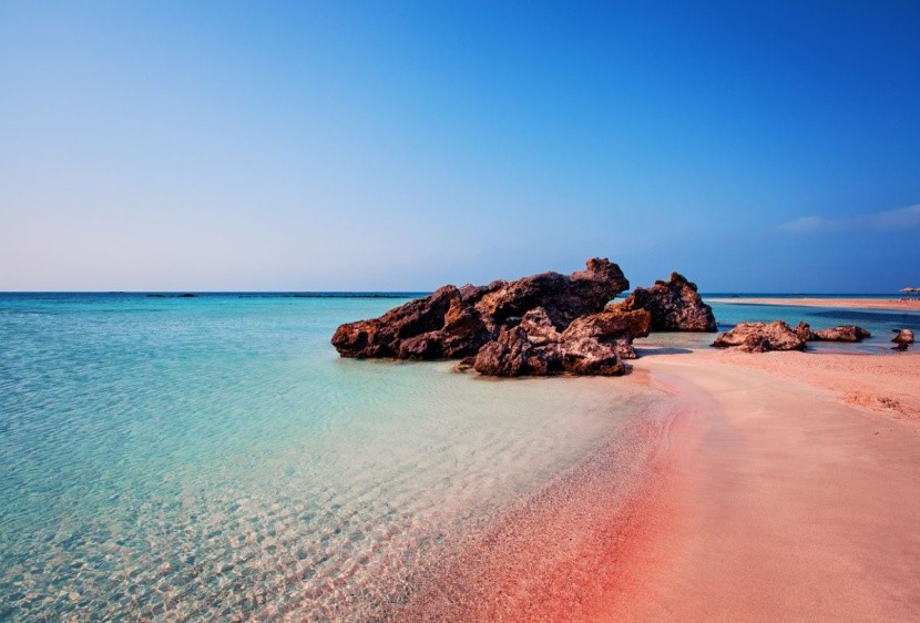 Plaża Elafonisi na Krecie