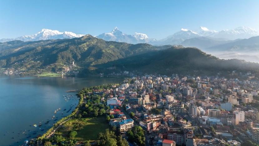 Město Pokhara, Nepál