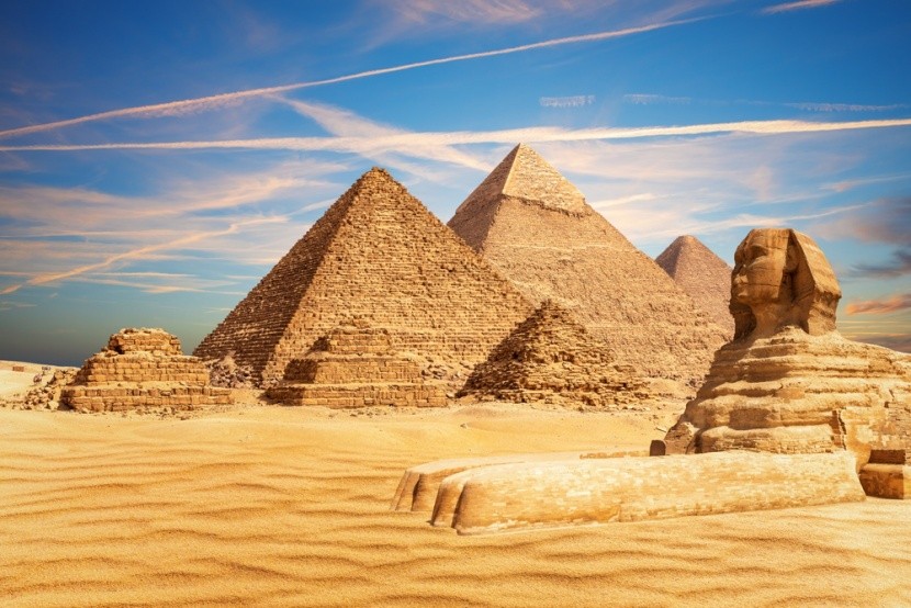 Pyramidy v Gíze, Egypt