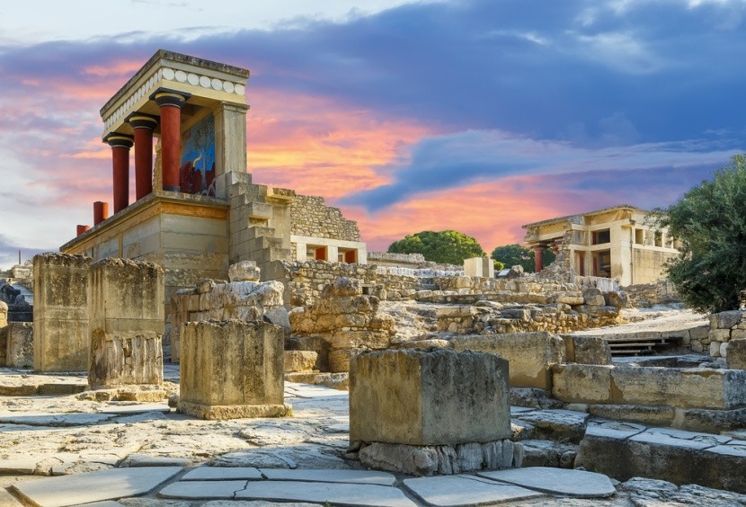 Palác Knossos na Krétě, Řecko