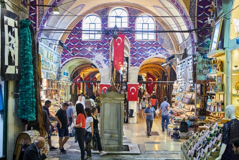 Velký bazar v Istanbulu, Turecko