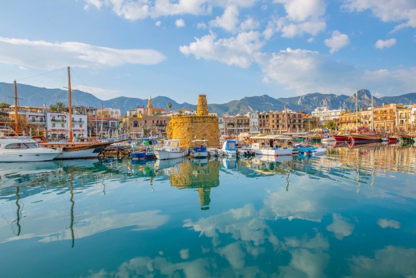 Přístav v Kyrenia, Severní Kypr