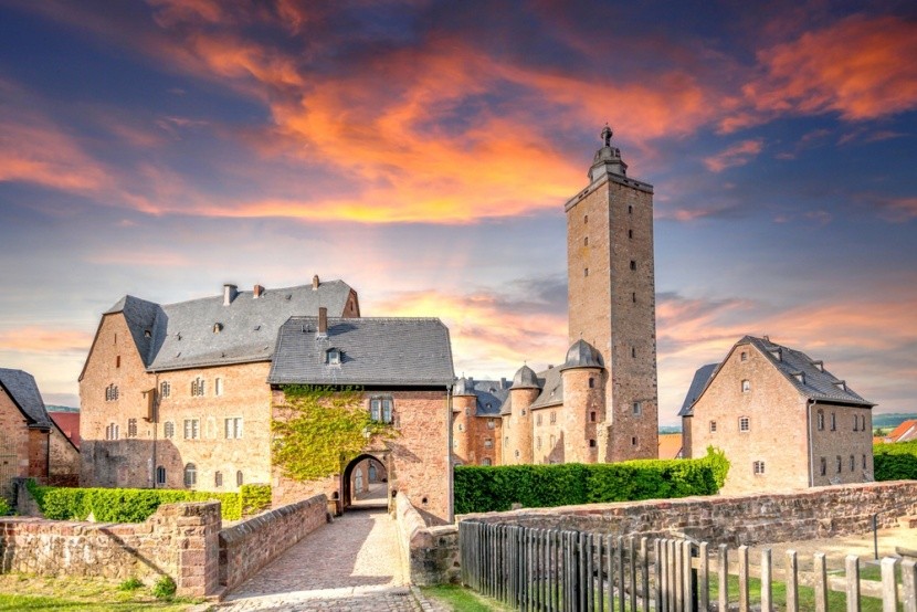 Hrad ve Steinau an der Straße, Německo