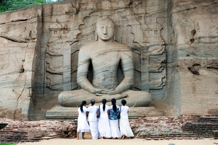 Gal Viharaya v Polonnaruwa, Srí Lanka