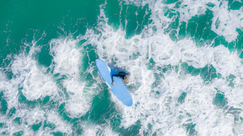 Surfing v Arugam Bay, Srí Lanka