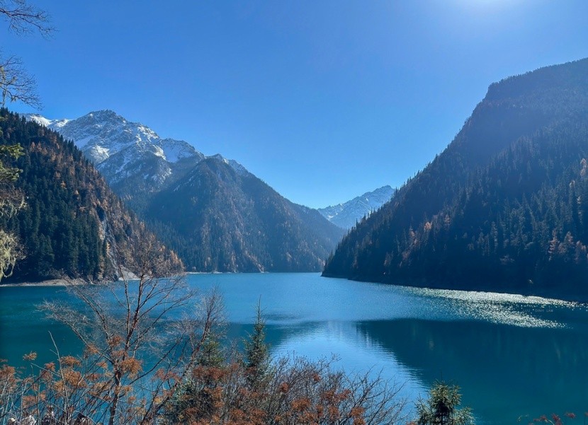 Jezero pěti květů v Číně