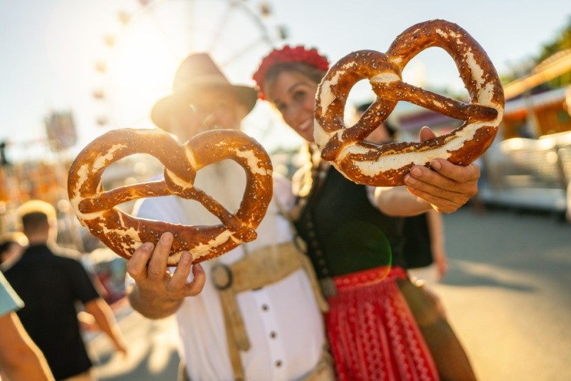 Typický preclík brezn, Oktoberfest