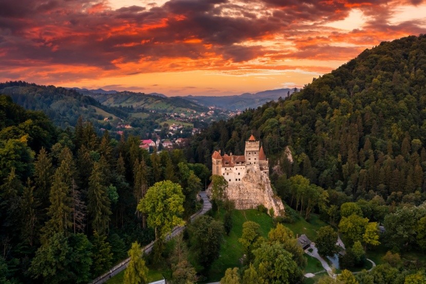 Hrad hraběte Drákuly, Rumunsko