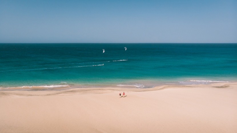 pláž na ostrově Sal, Kapverdy