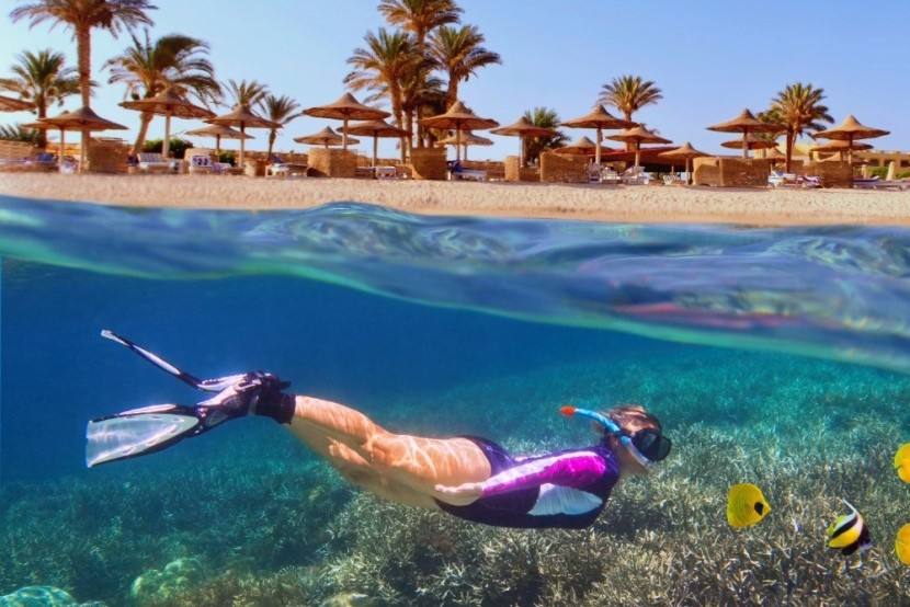 Snorkelezés Egyiptomban