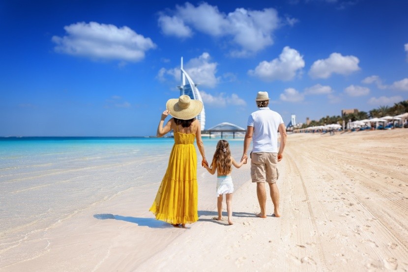 pláž u Burj Al Arab, Dubaj