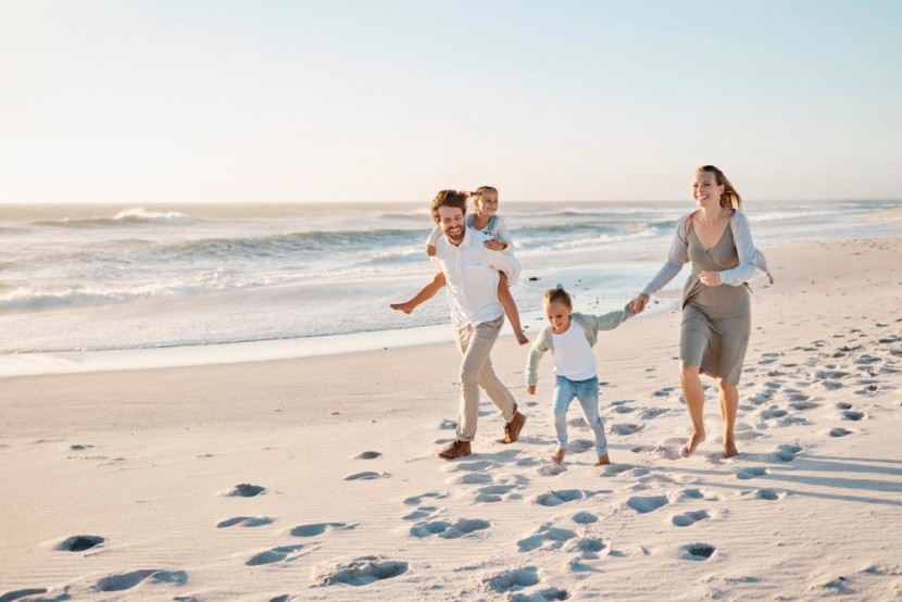 húsvét a tengerparton