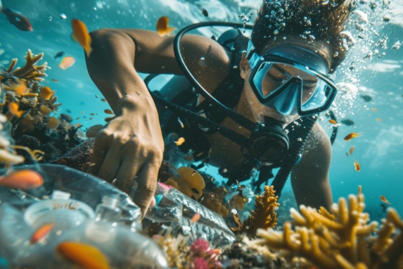 Takarítás a tengerben