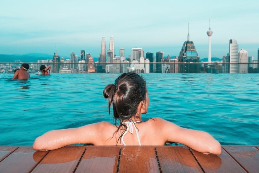 Výhľad na Kuala Lumpur, Malajzia