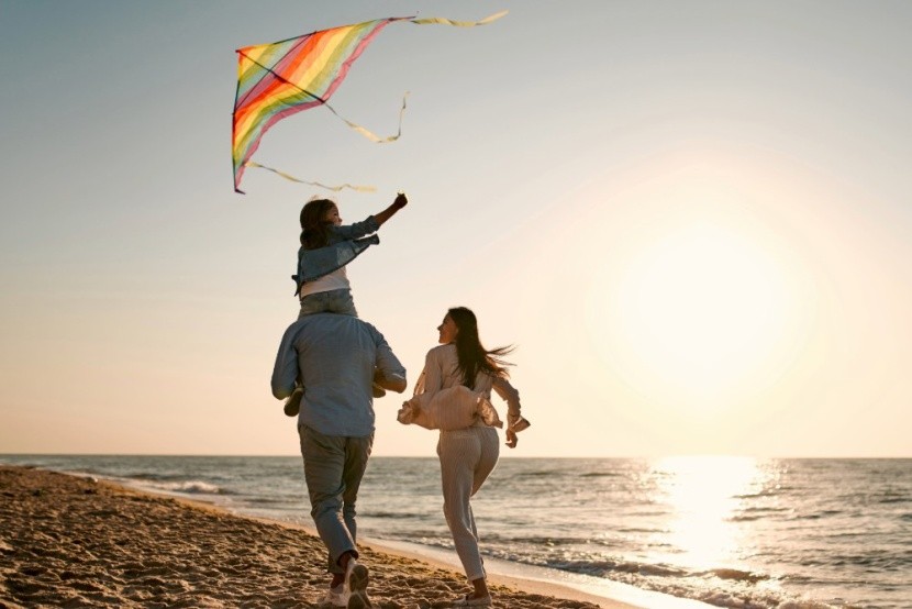 Tavasszal a tengerparton