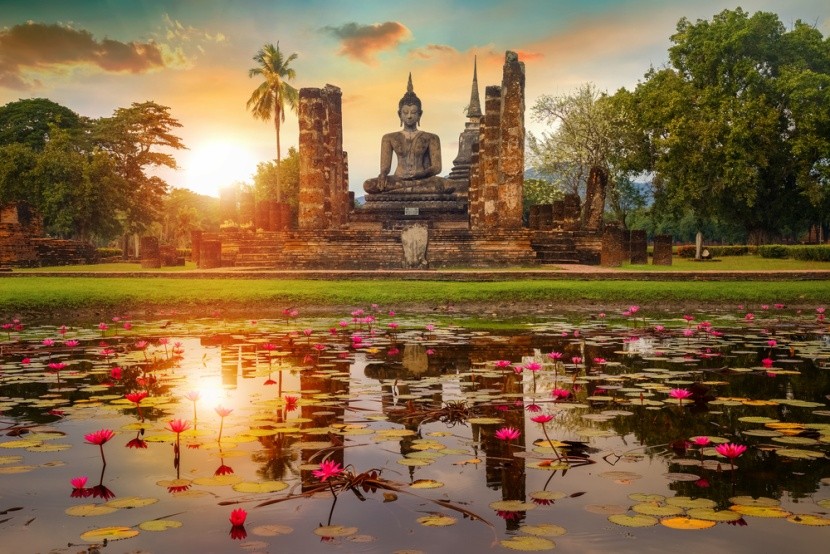 Wat Mahathat Temple, Thajsko
