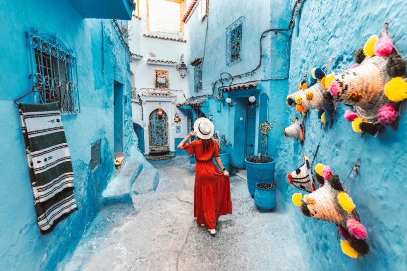 Chefchaouen, a híres kék város