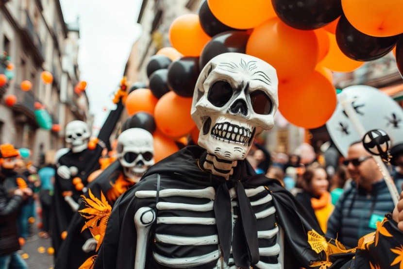 Halloween-i felvonulás Írországban
