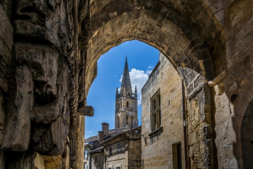 A festői Saint-Émilion Bordeux mellett