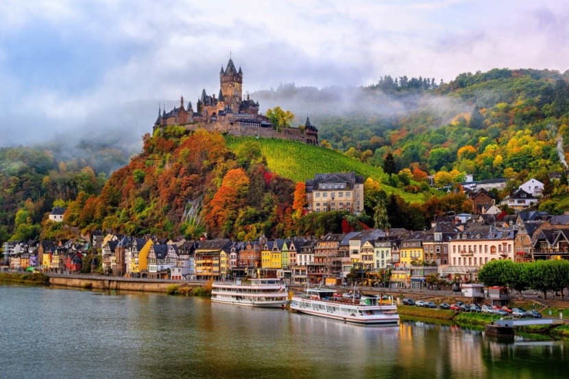 Cochem látképe, Mosel-völgy
